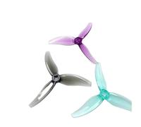8/10/12 Pair 3630 3.6X3X3 PC Three-blade Propeller CW/CCW For FPV 3.5 Inch Toothpick Foxwhoop Drone(12Pairs Green)