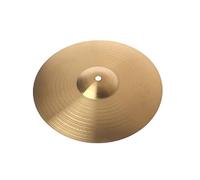 8/10/12" Size Optional Brass Splash Crash Cymbal Drum Percussion Instrument Beginner Professional Puff