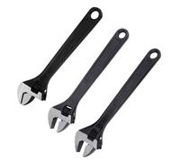 8/10/12inch Adjustable Wrench Wide Jaw Opening Precise Jaw Design Grip Measurement Scale Engrave On The Tool Professional Tool Set