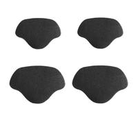 8/10/12set Insoles Patch Heel Pads for Sport Shoes Adjustable Size Feet Pad Cushion Insert Insole Protector Back Sticker for Shoes Too Big(Black,12set)