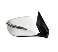 8/10/14 Wire Outer Rearview Mirror Assembly With Turn Light For Hyundai For Santa Fe For Santafe IX45 Sport 2014 2015 2016 CFCPKOYOZD(14 Wire Right White)
