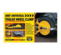 8"-10" 140mm Trailer Wheel Clamp - Maypole Caravan Mp9061 810 Security - wheel clamp trailer maypole caravan mp9061 810 security universal heavy duty