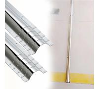 8 10 20 30 Pcs Silver Wire Cover Hider, 1 M Length Sturdy Cable Raceway Trunking For Cords, Curved Protective Cable Cover Strip, Cable Entry Covers Kit(30 PCS,W 53.0 MM H 12 MM)