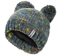 (8/10, Spruce Green) Trespass Unisex Kids Knitted Hat Fleece Lined Ted