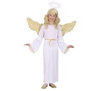(8-10 years (140 cm)) Golden angel costume for children