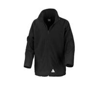 Result Micron Fleece Jacket in Black | Size: 8-10 Years Result Black 8-10 Years