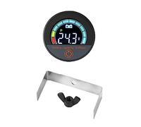 8-100VRound Power Meter Double Wire 12VDC Voltage Gauges LCDDisplay Simple Installation for Motorcycles Vehices Battery Meter