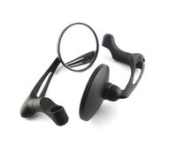 8/10MM Cafe Racer Motorcycle Rearview Mirror Aluminum ABS Modified Mirror Universal For Kymco Downtown 350 AK 550