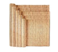 8-10mm Extra Thick Natural Reed Fence - Garden Screening And Privacy Roll (1M X 3M)