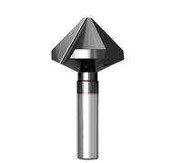 8/10pcs 90° Three-Edged Coating Chamfering Knife 6.3 8 10.4 12.5 16 20 25 30 31 35 Artifact Deburring Drill(20.5mm 3F (10PCS))