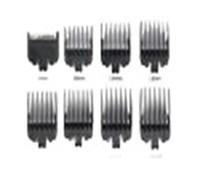 8/10Pcs Colorful Plastic Men Hair Clipper Limit Comb Salon Barber Cutting Guide Replacement Attachment Hair Trimmer Styling Tool(8pcs Black BAG)