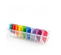 8/10Pcs Colorful Plastic Men Hair Clipper Limit Comb Salon Barber Cutting Guide Replacement Attachment Hair Trimmer Styling Tool(10pcs Colorful BOX)