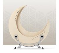 8/11 Strings Lyre Harp, Wooden Musical Instrument for Kids Adults Beginners, G Tone Moon Lyre Harp with Tuning Wrench Songs Book and Extra Strings (Color : 11 strings, Size : Without stand)