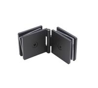 8-12 Mm Brass Glass Clamp Hinge for Tempered for Your Bathroom Decor Hold The Shower Door for Glass Doors/77(Color 4)