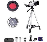 8-12 monocular Telescope for Kids Children Astronomical Telescope Children Educational Sky Monocular Compact Beginner Refractor Aluminum Alloy Spotting Scope
