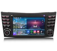 8+128GB Android 14 Qualcomm 8 Core Car Stereo for Mercedes E Class W211 CLS Class W219 Wireless CarPlay & Android Auto Wifi Bluetooth 5.1 DSP Canbus FM Radio SWC RDS A2DP 4G LTE