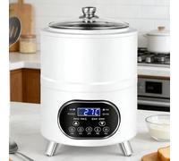8/12L Commercial Yogurt Machine,Automatic Yogurt Fermentation Machine,with Time and Temperature Control, For Fruit Vinegar, Yogurt, Natto, Rice Wine Beige-8L