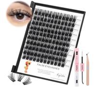 8 14mm/10 16mm/14 20mm Mixed Individual Eyelash Extensions D/Curl DD (Mixed Eyelashes Kit: