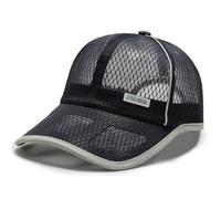 8-14Y Kids Mesh Baseball Hat Boys Girls Quick Dry Cool Sun Hat Adjustable Anti UV Protection Cap Breathable Summer Running Tennis Golf Visor Trucker Cap for Outdoor Sports Beach Camp Cycling