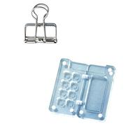 8/15 Grids Paint Box With Clip Travel Watercolor Set Portable Sketchbook Palettes Watercolor Palettes Set Paint Tray Box