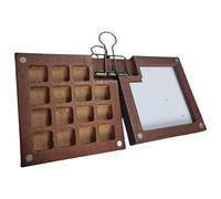 8/15 Grids Watercolor Palettes Set Portable Travel Watercolor Set Paint Box