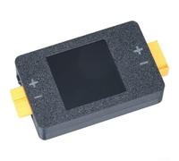 8-150V DC Bidirectional Power Meter Coulomb Counter with LCD Display for RC Model Airplane Use(Black)
