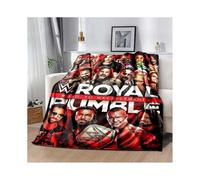 (8, 150x125CM50x60inch) Wrestling Entertainment WWE Printed Comfortable Soft Blanket Home Fashion Sofa Bed Living Room Warm Portable Travel Gift Blanke