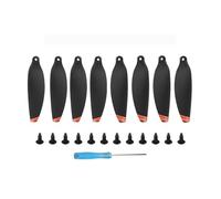 8/16 pcs 4726 propeller compatible with M 1 drone prop piece replacement wing fan spare parts accessories universal(Black Orange 8pcs)