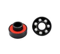 8/16 pcs 608 2RS style hybrid ceramic ball bearings 8 * 22 * 7mm high speed roller skates skateboard wheel miniature bearings(8 pcs)
