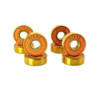 8/16pcs 608 2RS Hybrid Ceramic Ball Bearing 8 * 22 * 7 mm Skateboard Long Board Wheel Bearings(16Pcs)