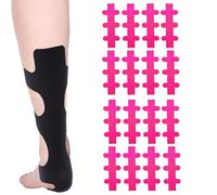 8/16pcs Kinesiology Tape for Achilles Tendon & Calf, Waterproof Breathable Elastic Muscle Support Patches for Pain Relief, Strain Sprain Recovery, Sports Stability (G)