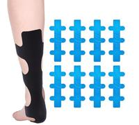 8/16pcs Kinesiology Tape for Achilles Tendon & Calf, Waterproof Breathable Elastic Muscle Support Patches for Pain Relief, Strain Sprain Recovery, Sports Stability (B)