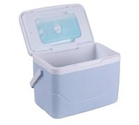 8/18/33 L Triple-Layered PP Air Tight Drybox Cooler and Small Hard Shell Lunchbox with Handle, Small Insulated Cooler for Camping(Blue,8L)