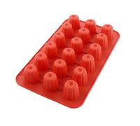 8/18 Cavity Silicone Mould, Non-Stick Silicone Chocolate Mould, Cake Mould Muffin Cupcake Baking Mould, Soap Mould Mousse Candle Mould(18-Cavity)
