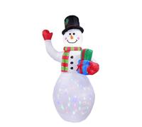 8.2 Ft Huge Christmas Inflatables Santa Xmas Tree With Led Lights Light Up Christmas Inflatable Outdoor Decoration Christmas Blow Up Yard Decorations