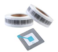 8.2 MH RF Security Tags Soft Labels with Mock Barcodes for Retail EAS Anti-Theft System (2000 PCS)