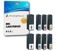 8 (2 SETS) Compatible Printer Ink Cartridges for Lexmark Impact, Interact, Interpret, Intuition, Genesis, Prospect Pro, Prevail Pro, Prestige Pro, Pinnacle Pro, Platinum Pro | 100XL 105XL 108XL