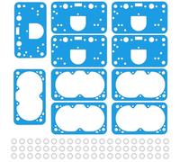 8-2000QFT Carburetor Gasket Kit for Holley Carburetors 8-2000 M2300 4150 Fits Holley Carburetor Fuel Bowl Gasket Kit