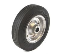 8" (200mm) Steel Replacement Jockey Wheel Tyre Tire Trailer 19mm Bore