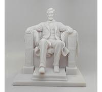 8.25 Inch Abraham Lincoln National Memorial Replica Figurine by PTC