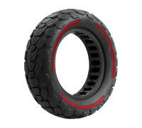 8.25 Inch Solid Tire with for crowbar for Easy Installation 8.25(Red)