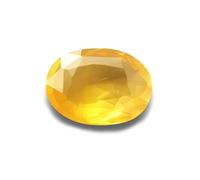8.25 Ratti / 7.25 Carat AAA++ Quality Yellow Sapphire Ceylon Mined Pukhraj_Gemstone Certified Natural Gemstone