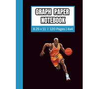 8.25x11 Graph Paper 4 Squares per Inch: Keep Your Ideas Flowing Without Limits | 120 Pages | 4x4 grid | School Supplies