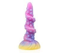 8.27" * 1.81" Fantasy Tentacle Dildo, Glow-in-The-Dark Dildos with Suction Base, Octopus Tentacle Large Dildo Anal Plug, Adult Sex Toys for Men Women Couple