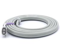 8.2FT NIBP Adapter Hose Compatible with Welch Allyn, Dual Blood Pressure Tube with 10094 Connector and BP46 Connector for BP Monitor and Cuff,Replacement for 4500-34, 4500-35