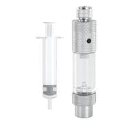 8.2x2cm Aquarium Bubble Counter - Single Head Regulator Meter,planted Aquarium Regulator with Check Valve for Fish Tank Planted Tank