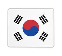 8.3 x 10.3 in Square Mouse Pad - Non-Slip Rubber Base Mouse Mat Flag of Republic of Korea Print Computer Mousepad,for Office and Home Desk