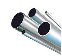 8-30mm Diameter 6061 Aluminum Tube - Round Hollow Alloy Pipe For CNC/DIY Shaft Sleeve Applications(24cm 1pcs,OD 12 x ID 6mm)