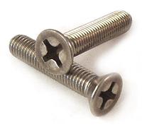 8-32 UNC Screws, Phillips Countersunk Flat Head, A2 Stainless Steel, 3/8" & 1" Lengths, Multi Pack (10, 8-32 X 3/4")