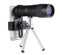 8-40x40 Monocular Compact Retractable Zoom Waterproof Back4 Professional HD ED Glass with Stand Phone Holder Phone